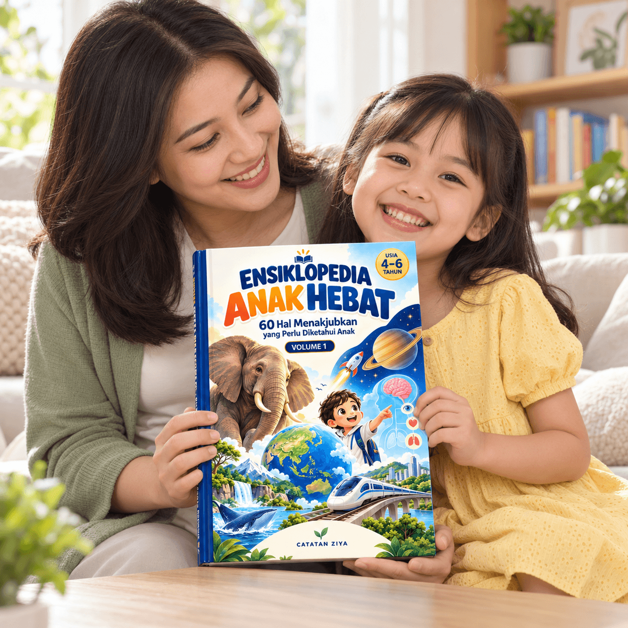 Sampul Ensiklopedia Anak Hebat — Volume 1